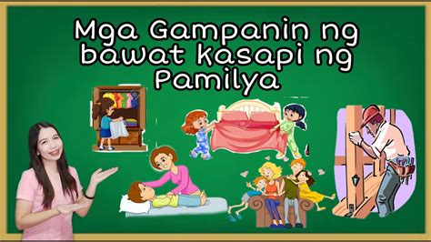 Gampanan niya ang responsibili in English with examples.